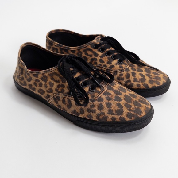 Vans Authentic Leopard Print Shoes Men's‎ 6.5 Women's 8 - Picture 10 of 16